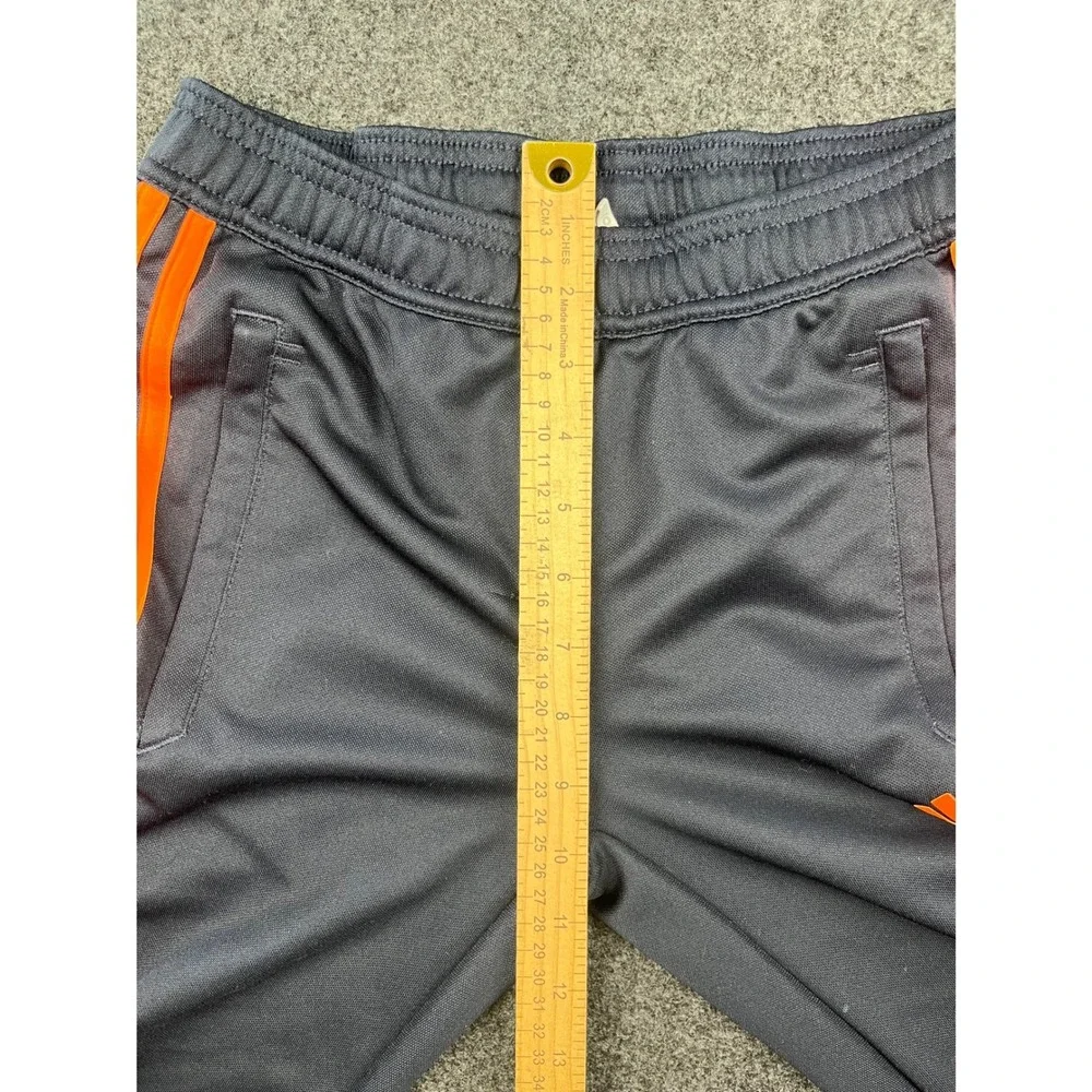 Adidas Climacool Jogger Pants Youth M Gray Orange Soccer Track Pants DT5058